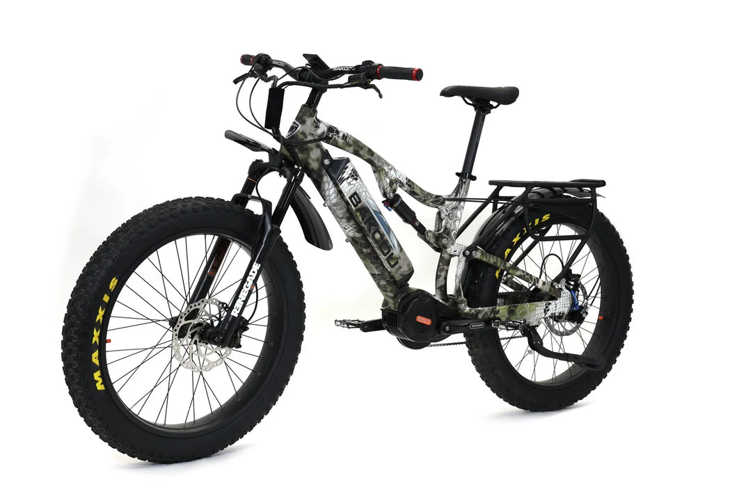 Bakcou Storm Jager 48V 1500W Full Suspension Fat Tire Electric Bike