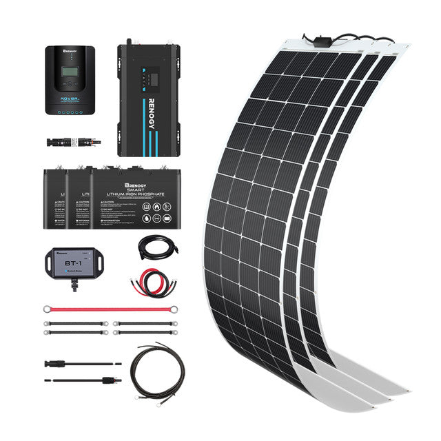 Renogy 600W 12V General Off-Grid Solar Kit