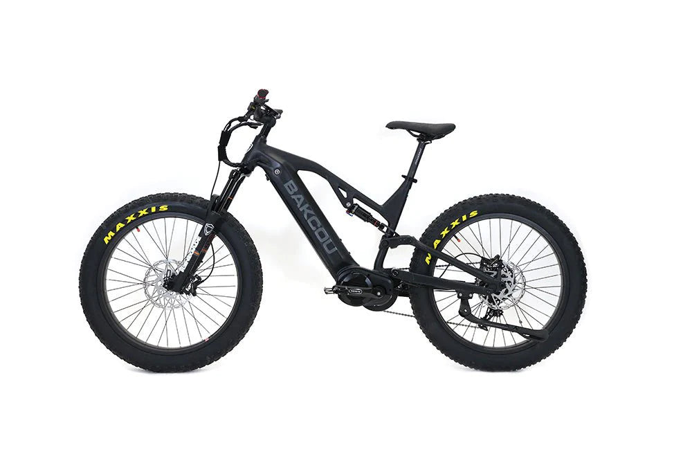 Bakcou Scout 1500W Full Suspension Fat Tire Mountain Electric Bike