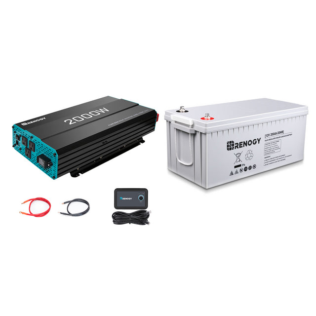 Renogy 2000W 12V Pure Sine Wave Inverter