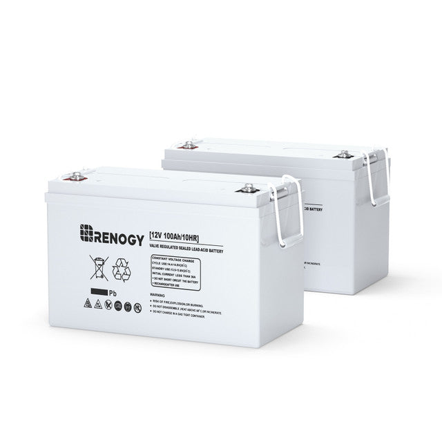 Renogy 12V 100Ah AGM Deep Cycle Battery