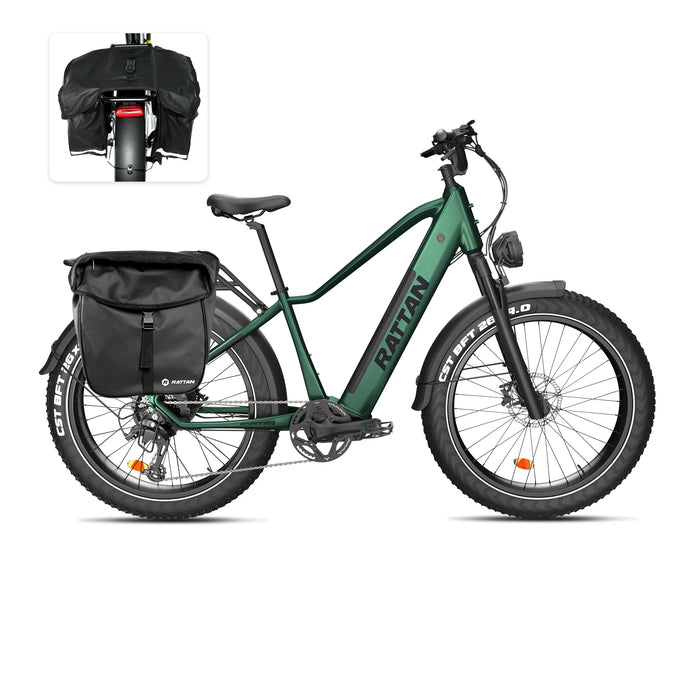 Rattan Pathfinder Step-Over All Terrain Electric Bike RP