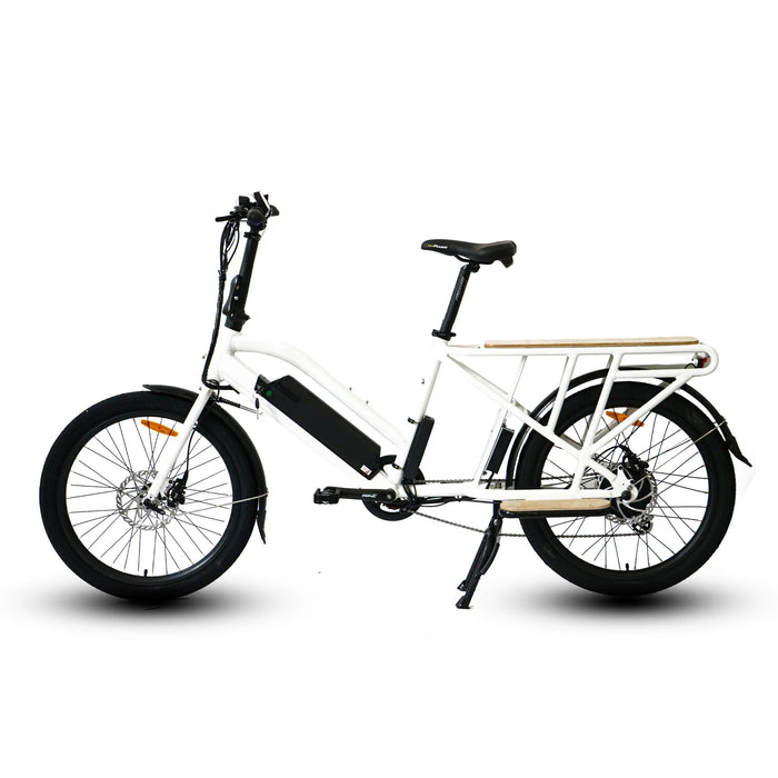 Eunorau MAX-CARGO 2.0 24' Wheel 48V 750W Long Trail Cargo Electric Bike