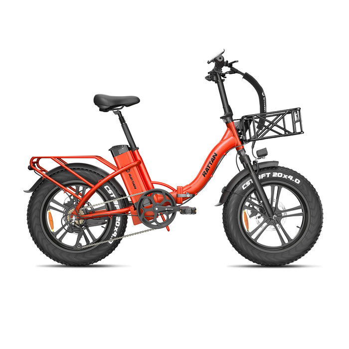 Rattan LF-750W Pro Foldable Fat Tire Electric Bike RAT-LF