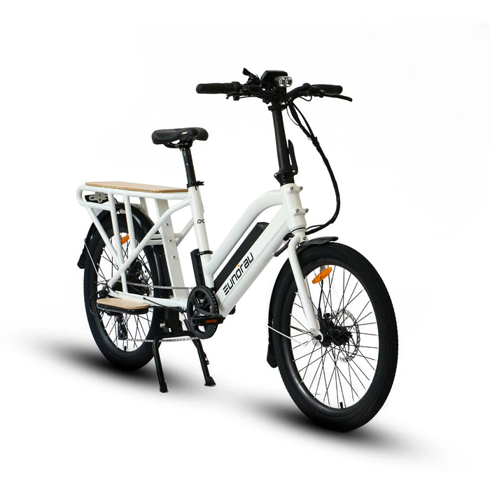 Eunorau MAX-CARGO 2.0 24' Wheel 48V 750W Long Trail Cargo Electric Bike