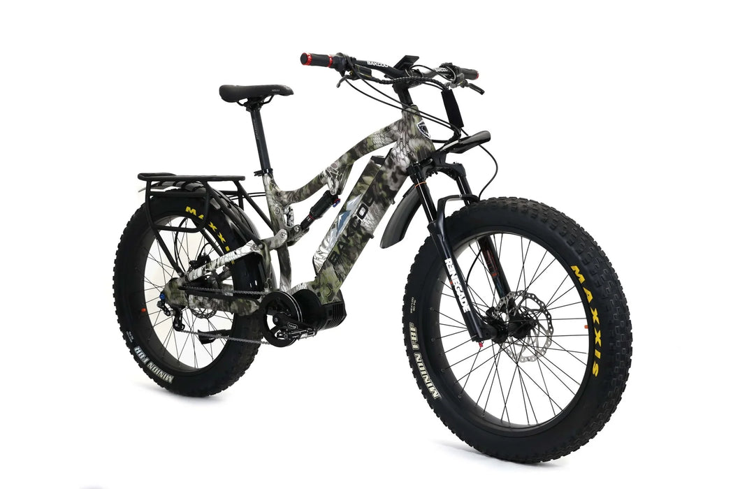 Bakcou Storm Jager 48V 1500W Full Suspension Fat Tire Electric Bike