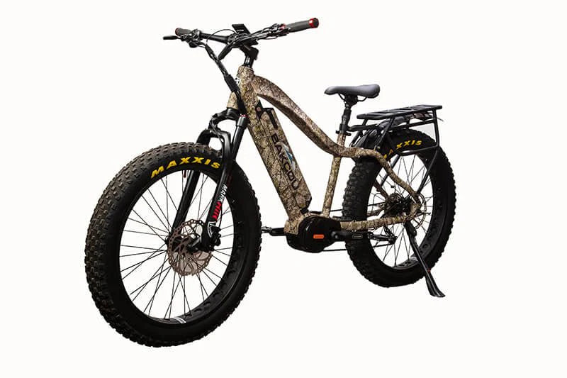 Bakcou Mule 1000W Fat Tire Electric Mountain Bike Bafang Ultra Mid Drive Motor