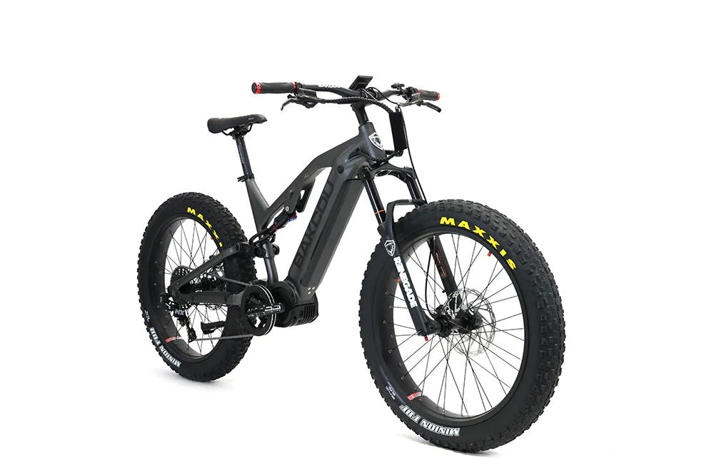 Bakcou Scout 1500W Full Suspension Fat Tire Mountain Electric Bike