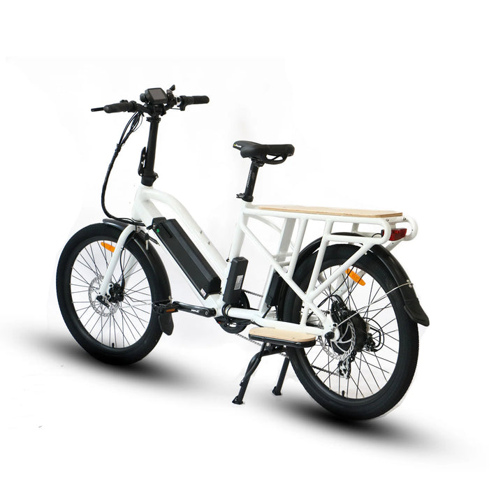 Eunorau MAX-CARGO 2.0 24' Wheel 48V 750W Long Trail Cargo Electric Bike