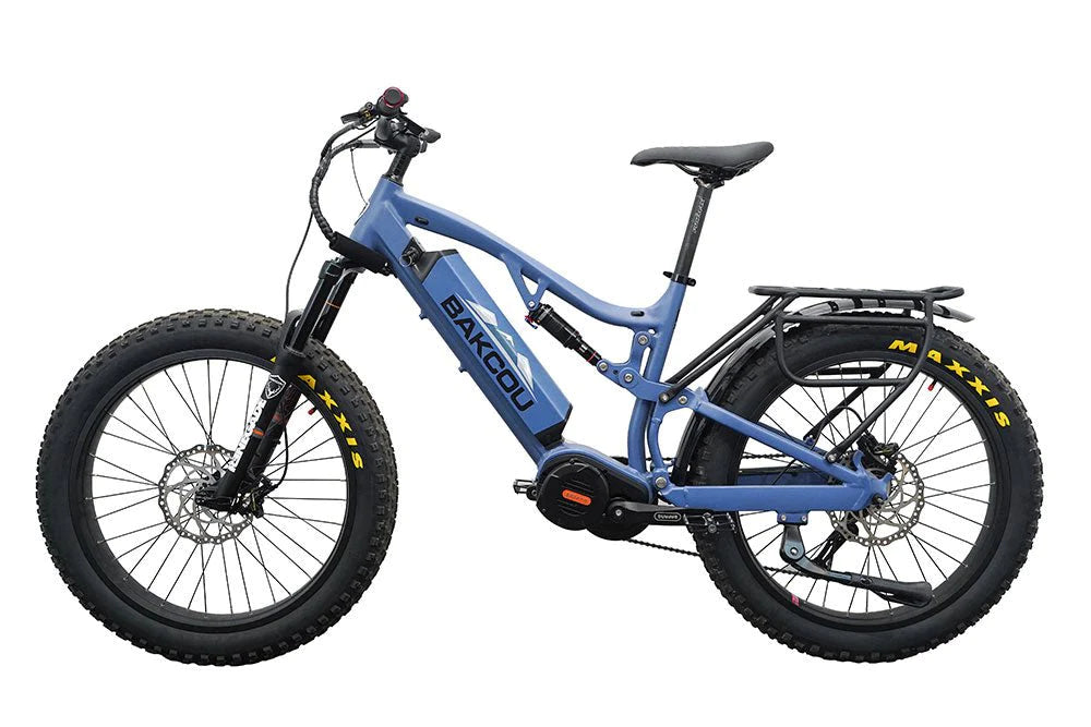 Bakcou Storm 1000W Full Suspension Powerful Fat Tire Electric Bike