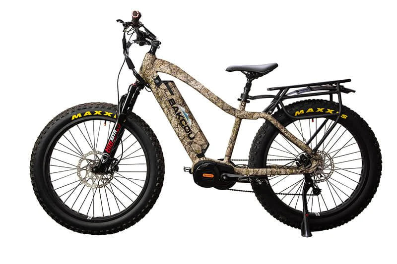 Bakcou Mule 1000W Fat Tire Electric Mountain Bike Bafang Ultra Mid Drive Motor