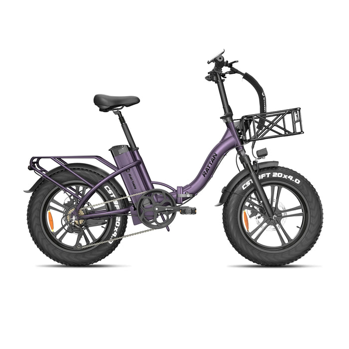 Rattan LF-750W Pro Foldable Fat Tire Electric Bike RAT-LF