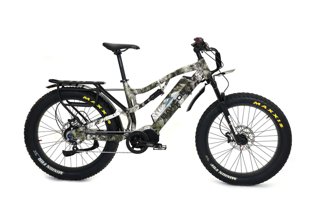 Bakcou Storm Jager 48V 1500W Full Suspension Fat Tire Electric Bike