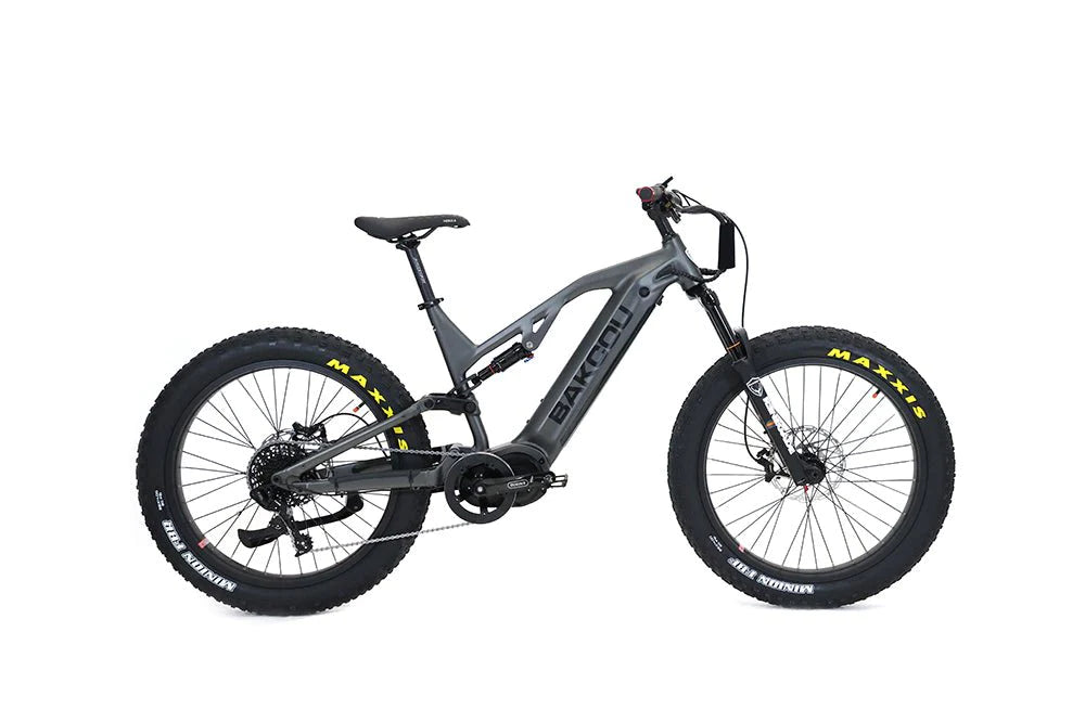 Bakcou Scout 1500W Full Suspension Fat Tire Mountain Electric Bike