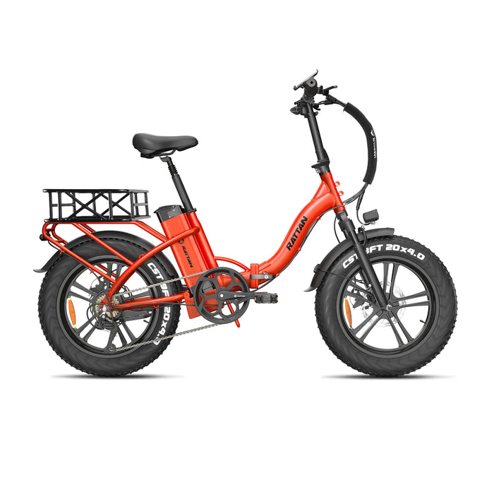 Rattan LF-750W Pro Foldable Fat Tire Electric Bike RAT-LF