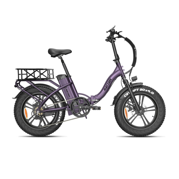 Rattan LF-750W Pro Foldable Fat Tire Electric Bike RAT-LF