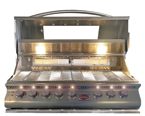 Cal Flame BBQ Built In Top Gun 5 Burner Convection Grill BBQ19875CTG