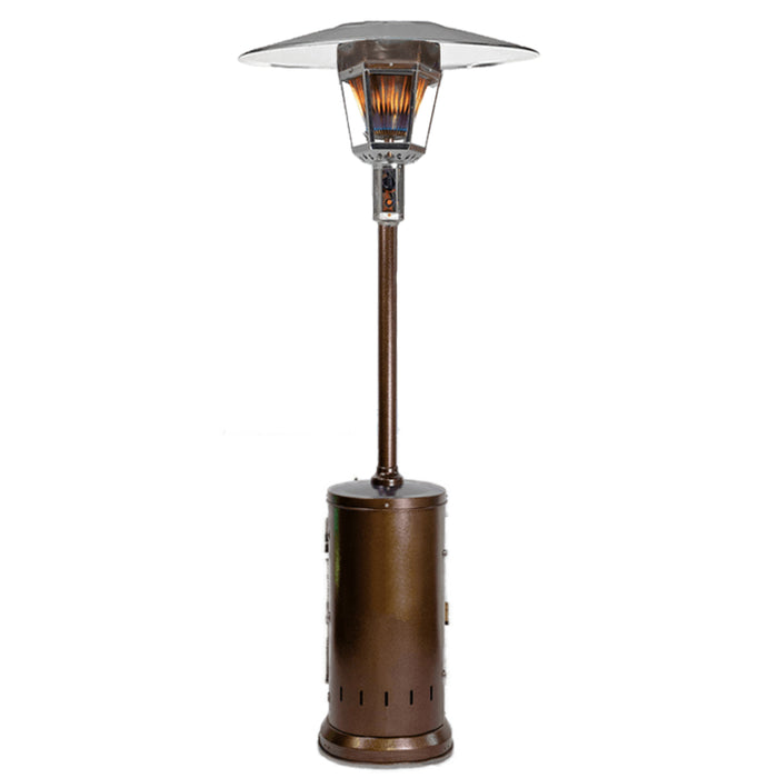 RADtec 96" Real Flame Propane Patio Heater - Antique Bronze Finish (40,000 BTU)