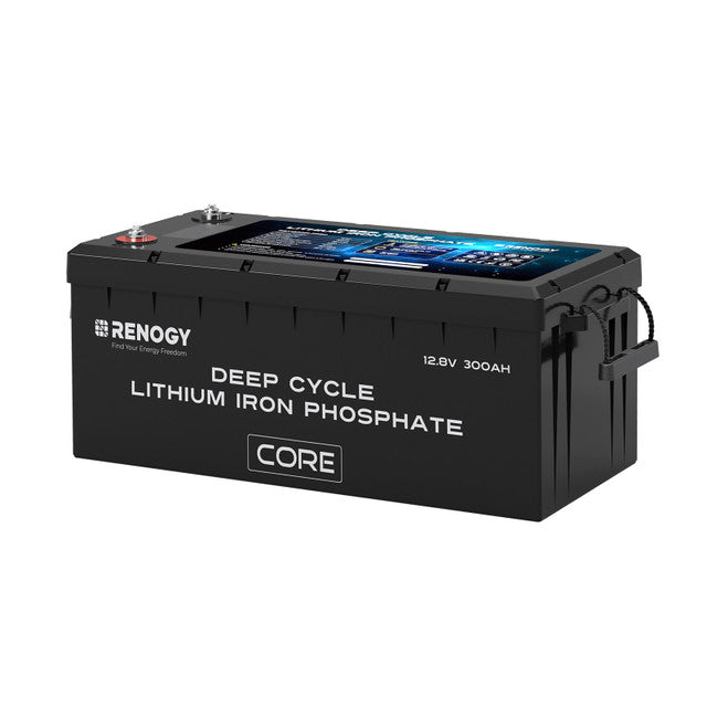 Renogy 12V 300Ah Core Series Deep Cycle Lithium Iron Phosphate Battery With Self-Heating