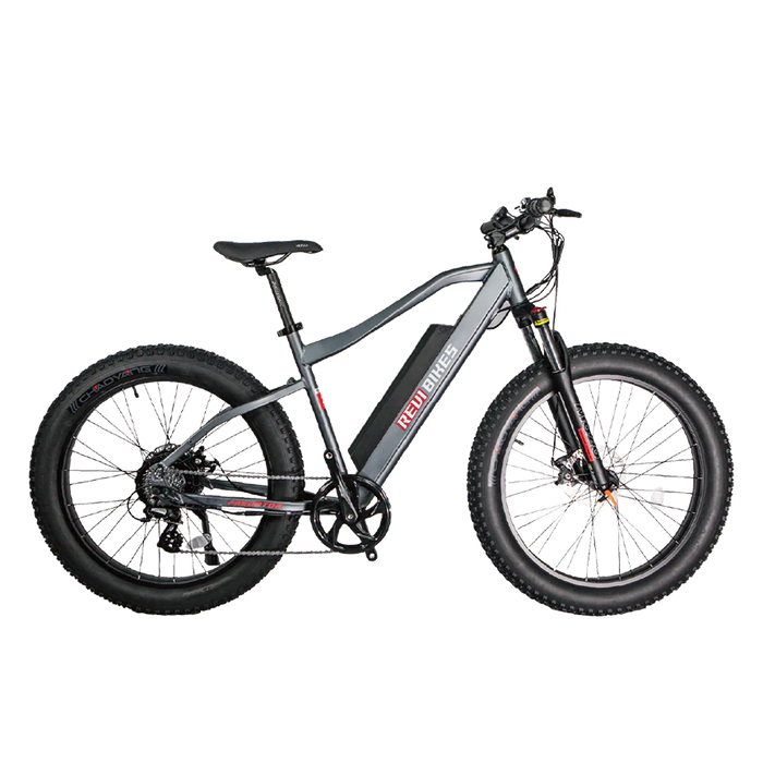 Revi Bikes Predator 48V 500W Fat Tire Electric Mountain Bike