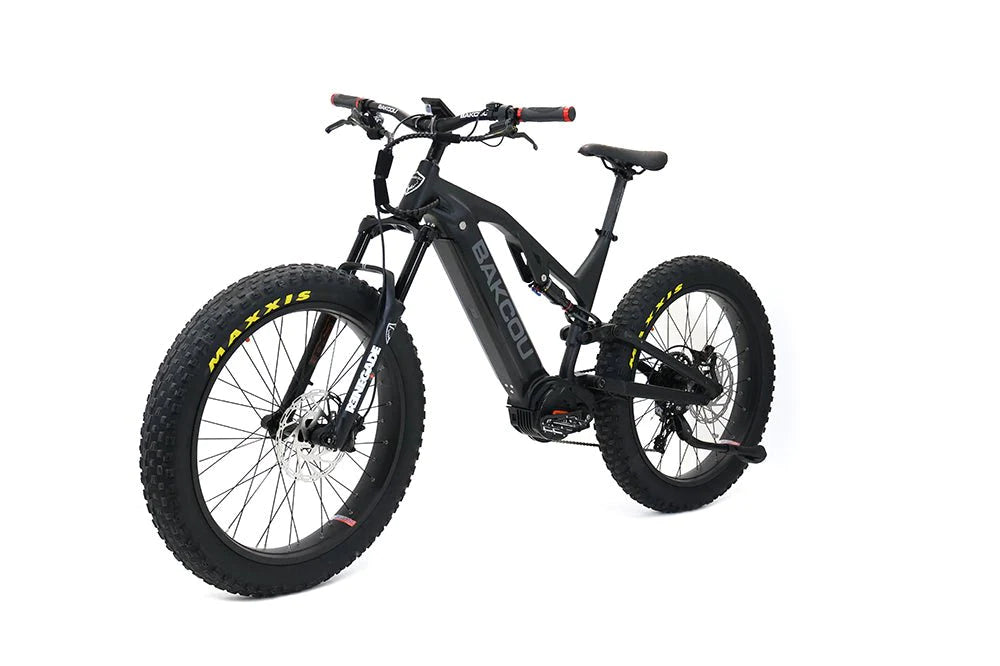 Bakcou Scout 1500W Full Suspension Fat Tire Mountain Electric Bike