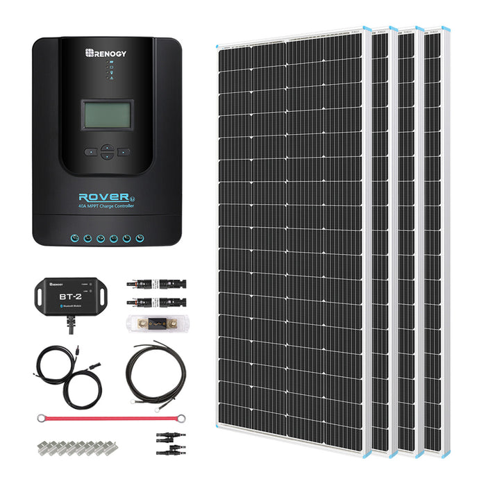 Renogy 800W 12V General Off-Grid Solar Kit With 60A Charger Controller