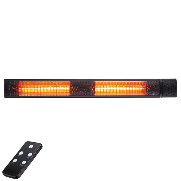 RADtec G30R - 38" Golden Tube Electric Infrared Patio Heater (3000W/220V)