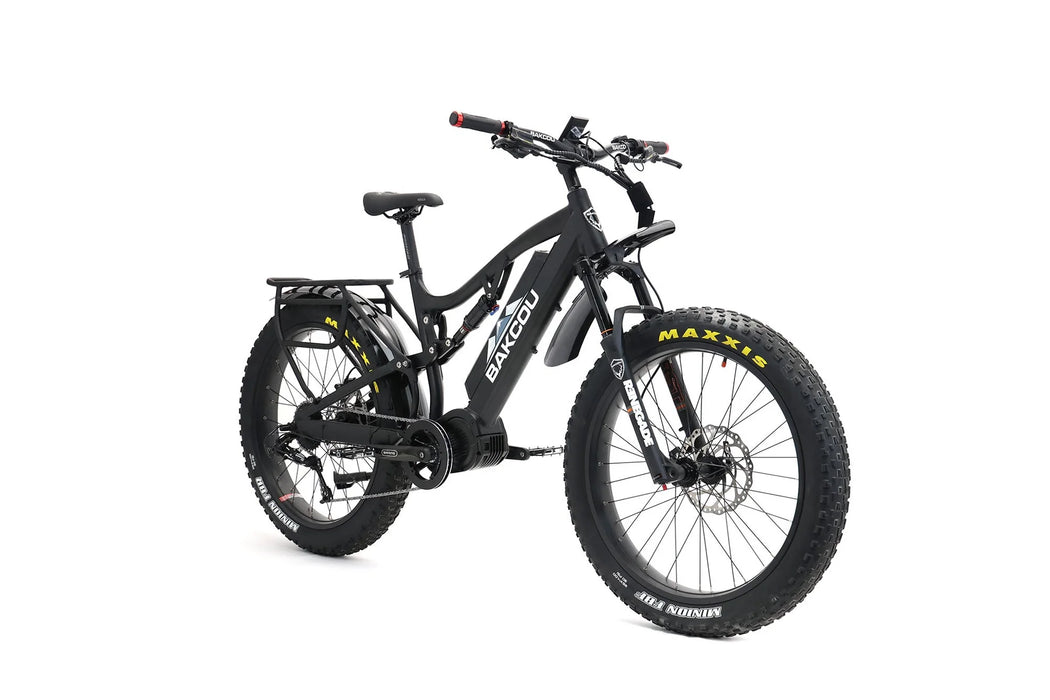 Bakcou Storm 1000W Full Suspension Powerful Fat Tire Electric Bike