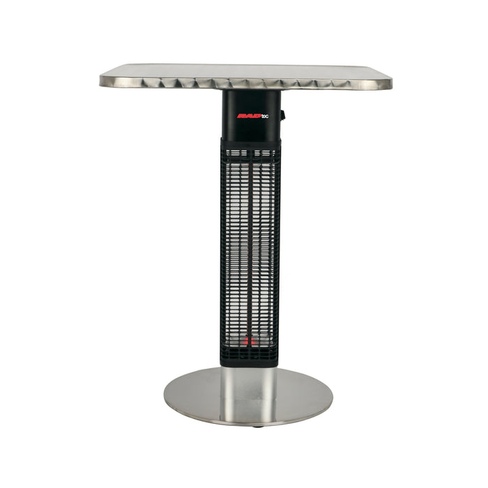 RADtec SBT-15S - Electric Bistro Infrared Table Heater - Square Top (1500W/110V)