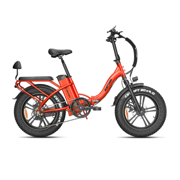 Rattan LF-750W Pro Foldable Fat Tire Electric Bike RAT-LF