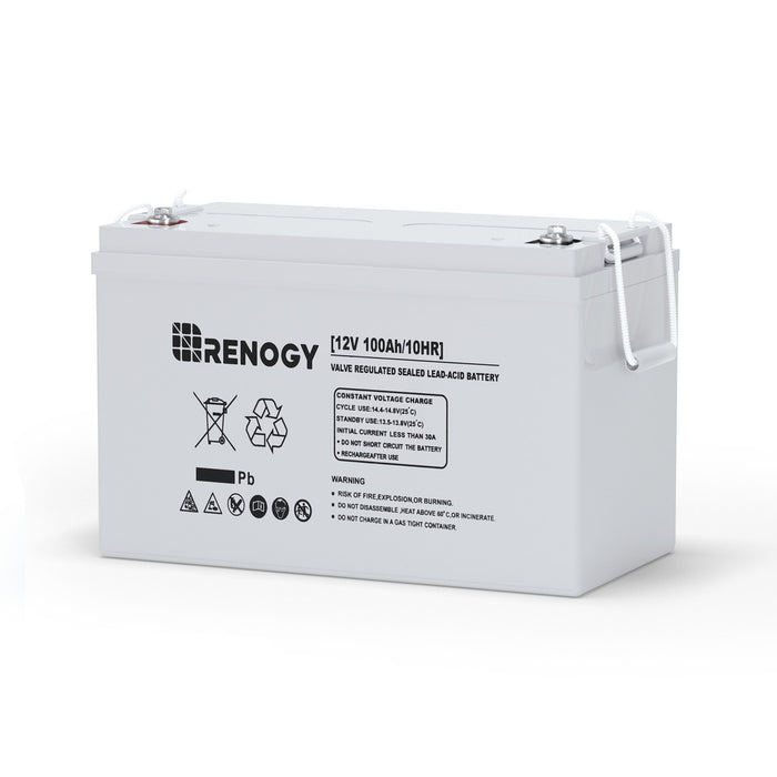 Renogy 12V 100Ah AGM Deep Cycle Battery