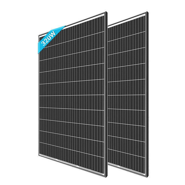 Renogy 4PCS 320 Watt Rigid Monocrystalline Solar Panel