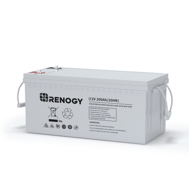 Renogy 12 Volt 200Ah Deep Cycle AGM Battery