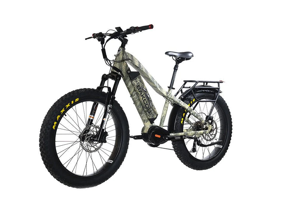 Bakcou Mule 1000W Fat Tire Electric Mountain Bike Bafang Ultra Mid Drive Motor