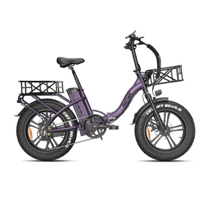 Rattan LF-750W Pro Foldable Fat Tire Electric Bike RAT-LF