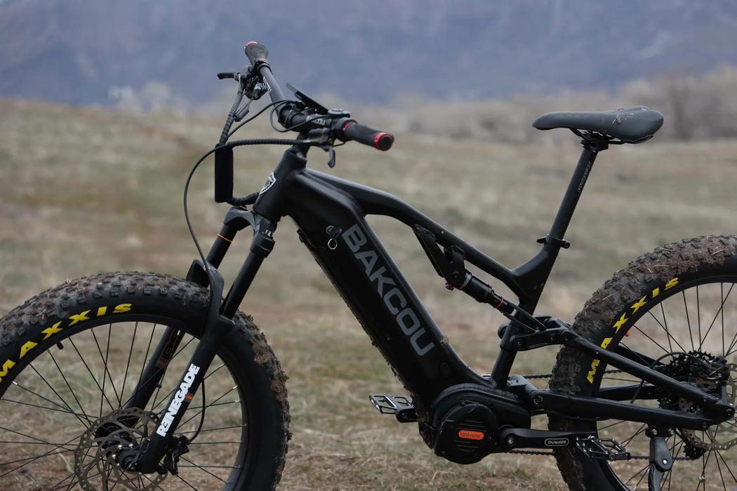 Bakcou Scout 1500W Full Suspension Fat Tire Mountain Electric Bike