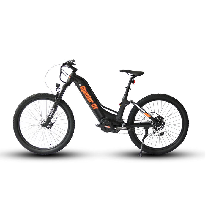 Eunorau 48V 1000W Specter ST Dual Battery Step-Thru Full Suspension Electric Bike