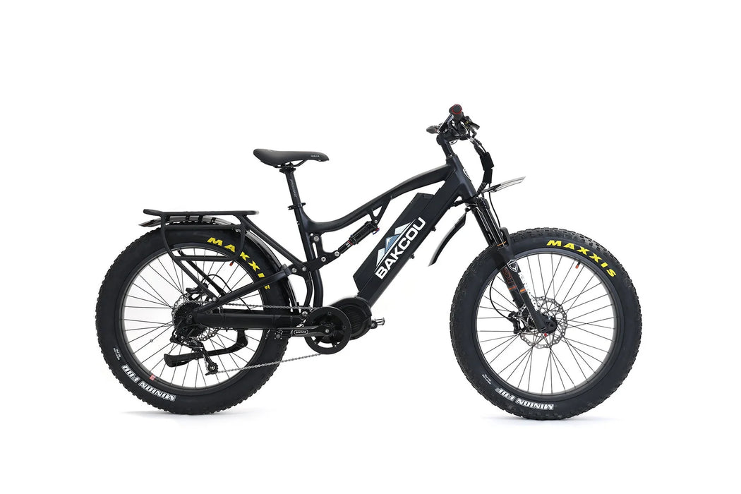 Bakcou Storm 1000W Full Suspension Powerful Fat Tire Electric Bike