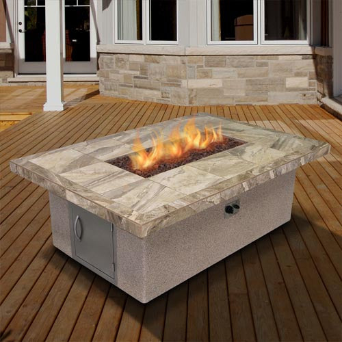 Cal Flame 48” x 72” x 25” Outdoor Fire Pit FPT-RT501M