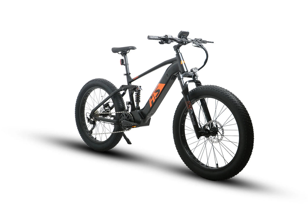 Eunorau FAT-HS 48V 1000W Dual Battery All Terrain Full Suspension Electric Bike