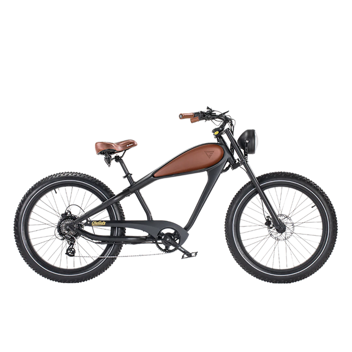 Revi Bikes Cheetah Plus 48V 750W 26 Inch Fat Tire Electric Bike