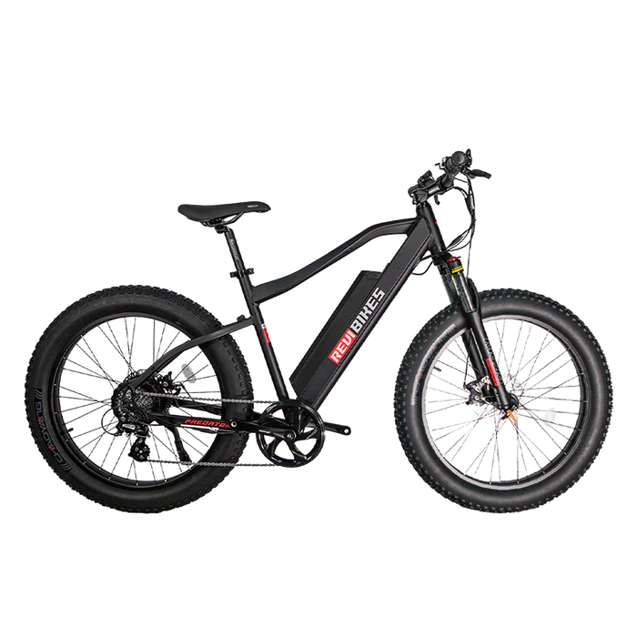 Revi Bikes Predator 48V 500W Fat Tire Electric Mountain Bike