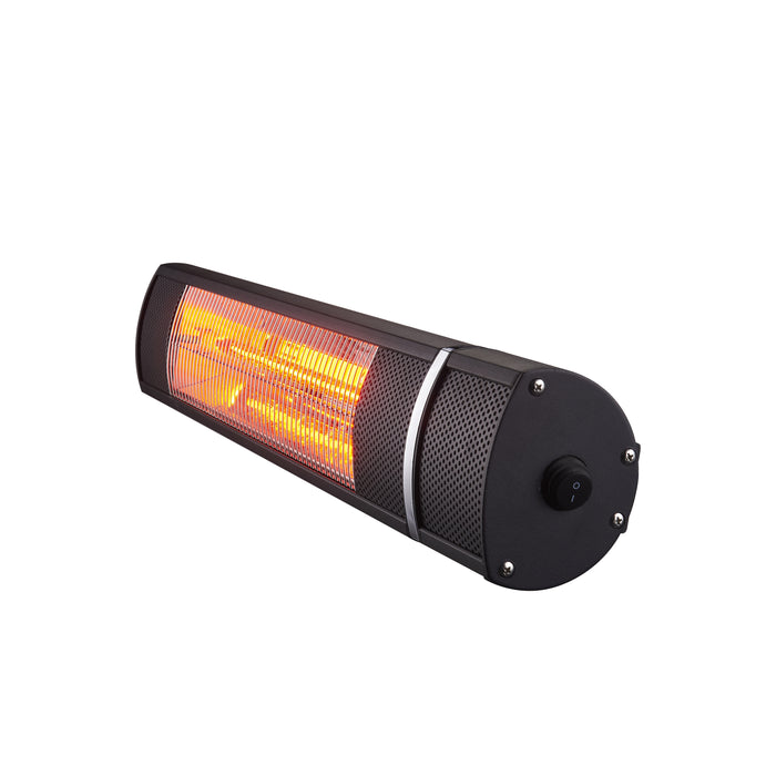 RADtec G15R - 25" Golden Tube Electric Infrared Patio Heater (1500W/110V)