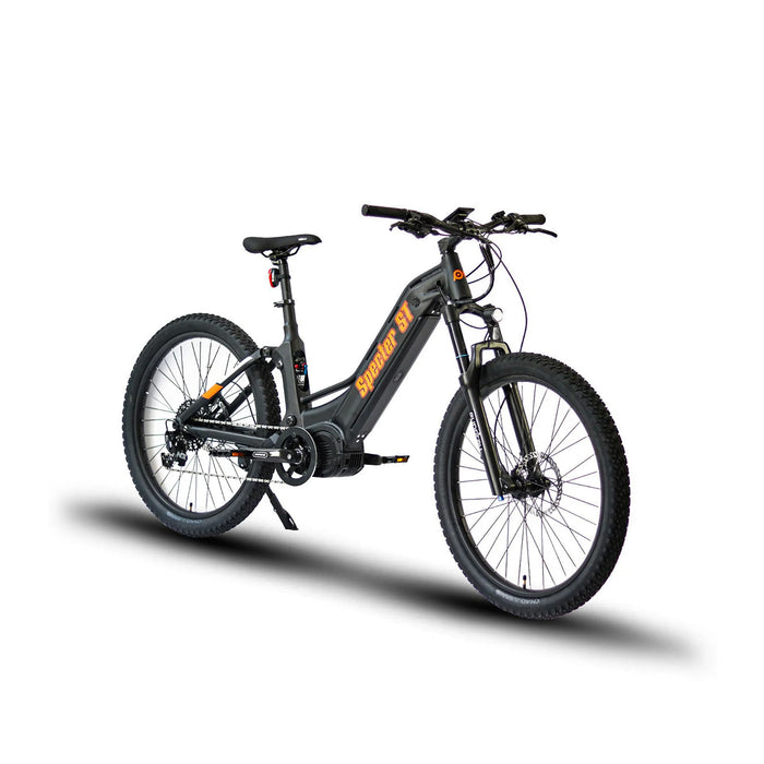 Eunorau 48V 1000W Specter ST Dual Battery Step-Thru Full Suspension Electric Bike