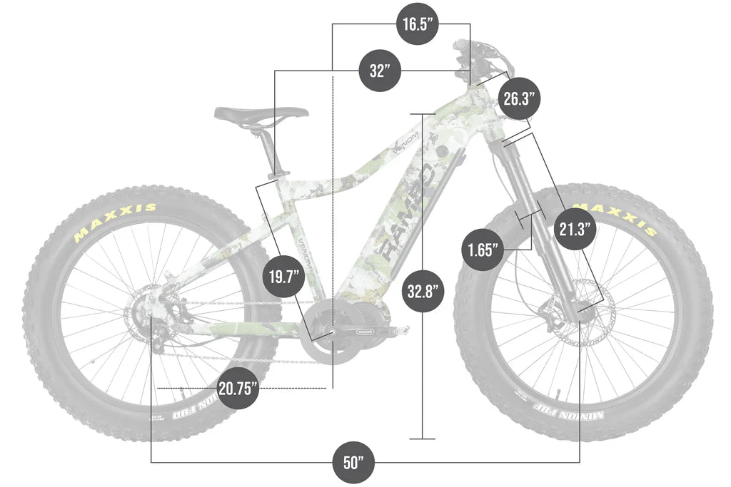 Rambo 100W Venom 2.0 Extreme Performance Electric Bike