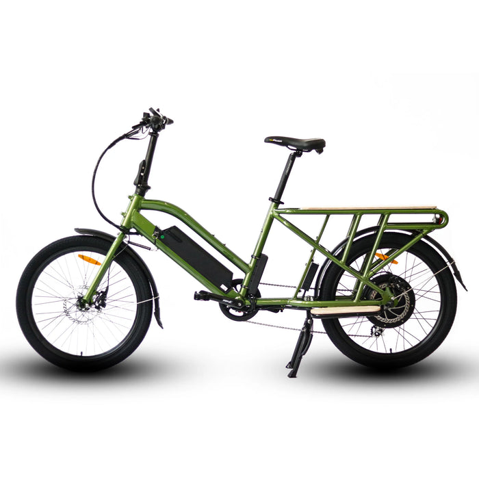 Eunorau MAX-CARGO 2.0 24' Wheel 48V 750W Long Trail Cargo Electric Bike