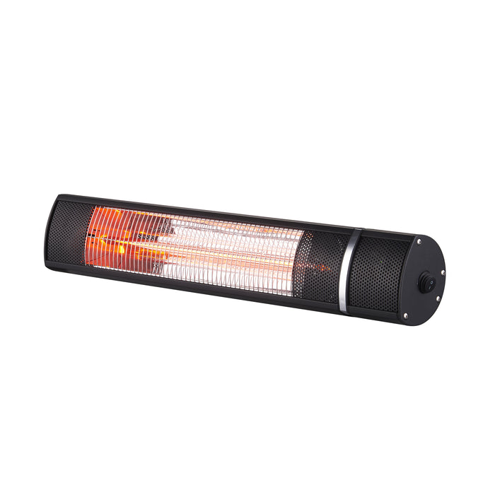 RADtec G15R - 25" Golden Tube Electric Infrared Patio Heater (1500W/110V)