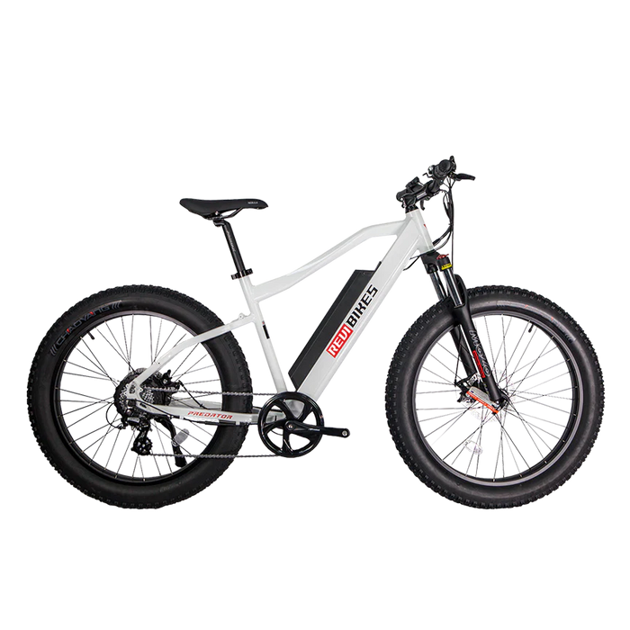 Revi Bikes Predator 48V 500W Fat Tire Electric Mountain Bike