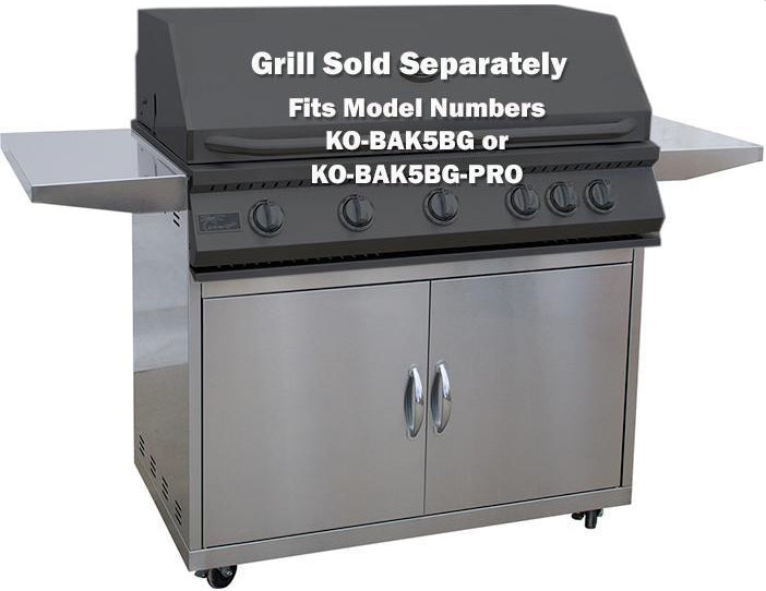 KoKoMo Grills 3,4,5 Burner Grill Cart Models