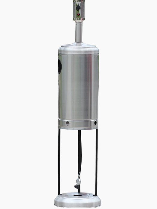 RADtec 96" Real Flame Propane Patio Heater - Stainless Steel Finish (40,000 BTU)